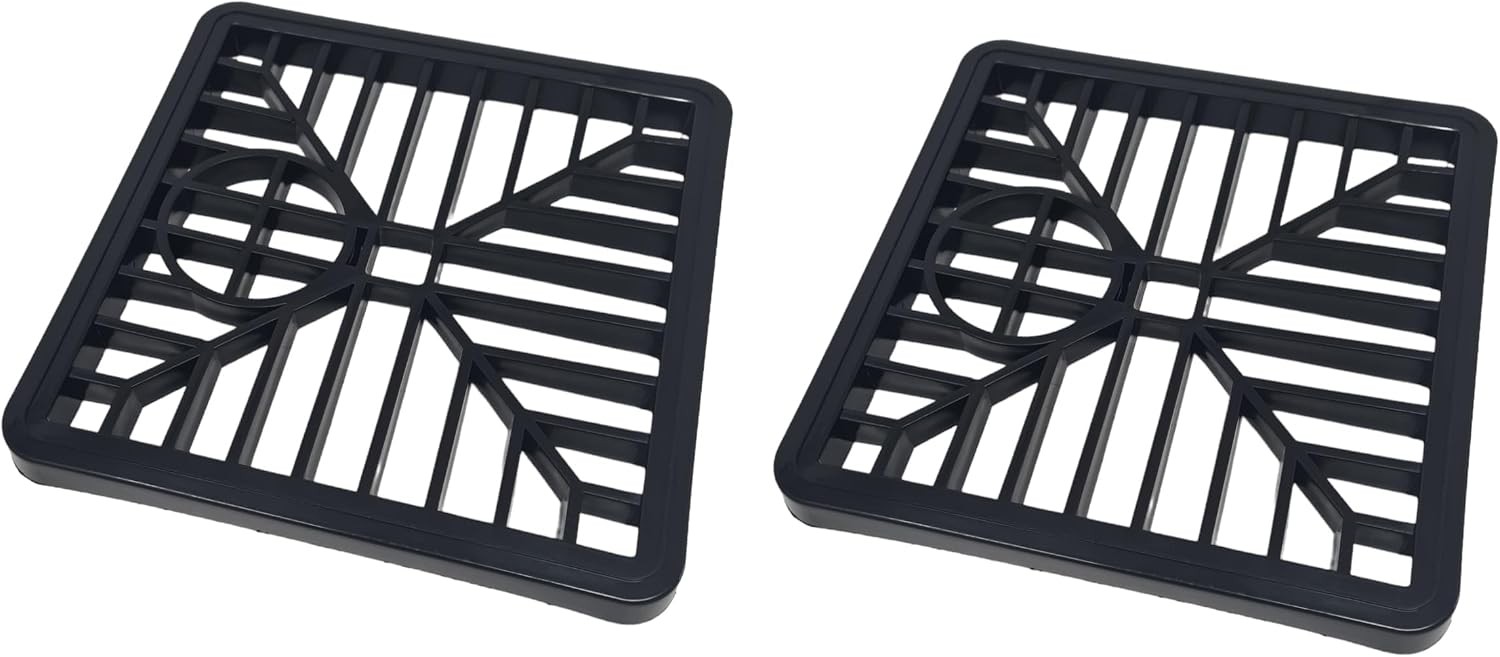 PVC Gully Grid 150mm Square Drain Cover