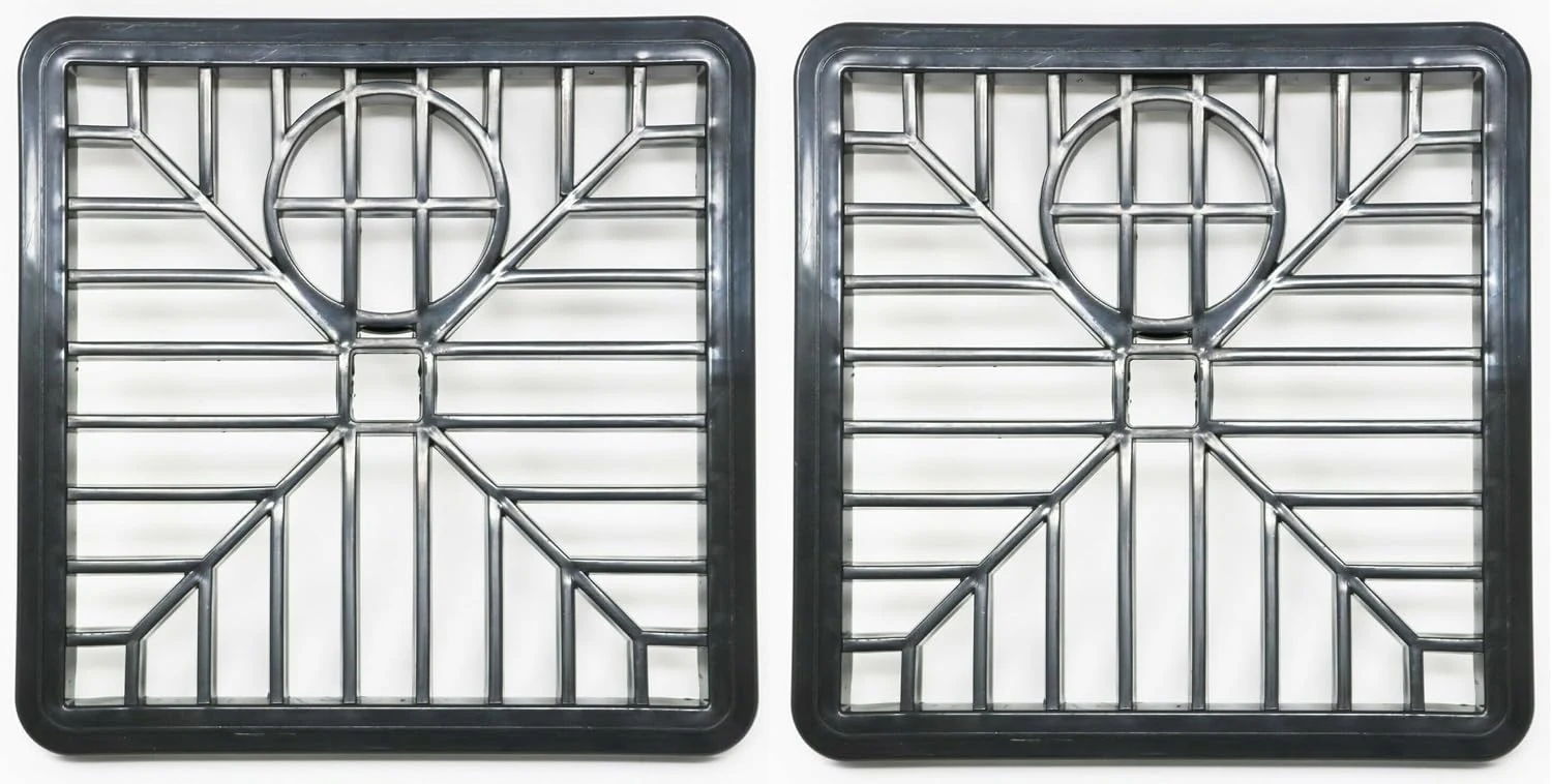 PVC Gully Grid 150mm Square Drain Cover