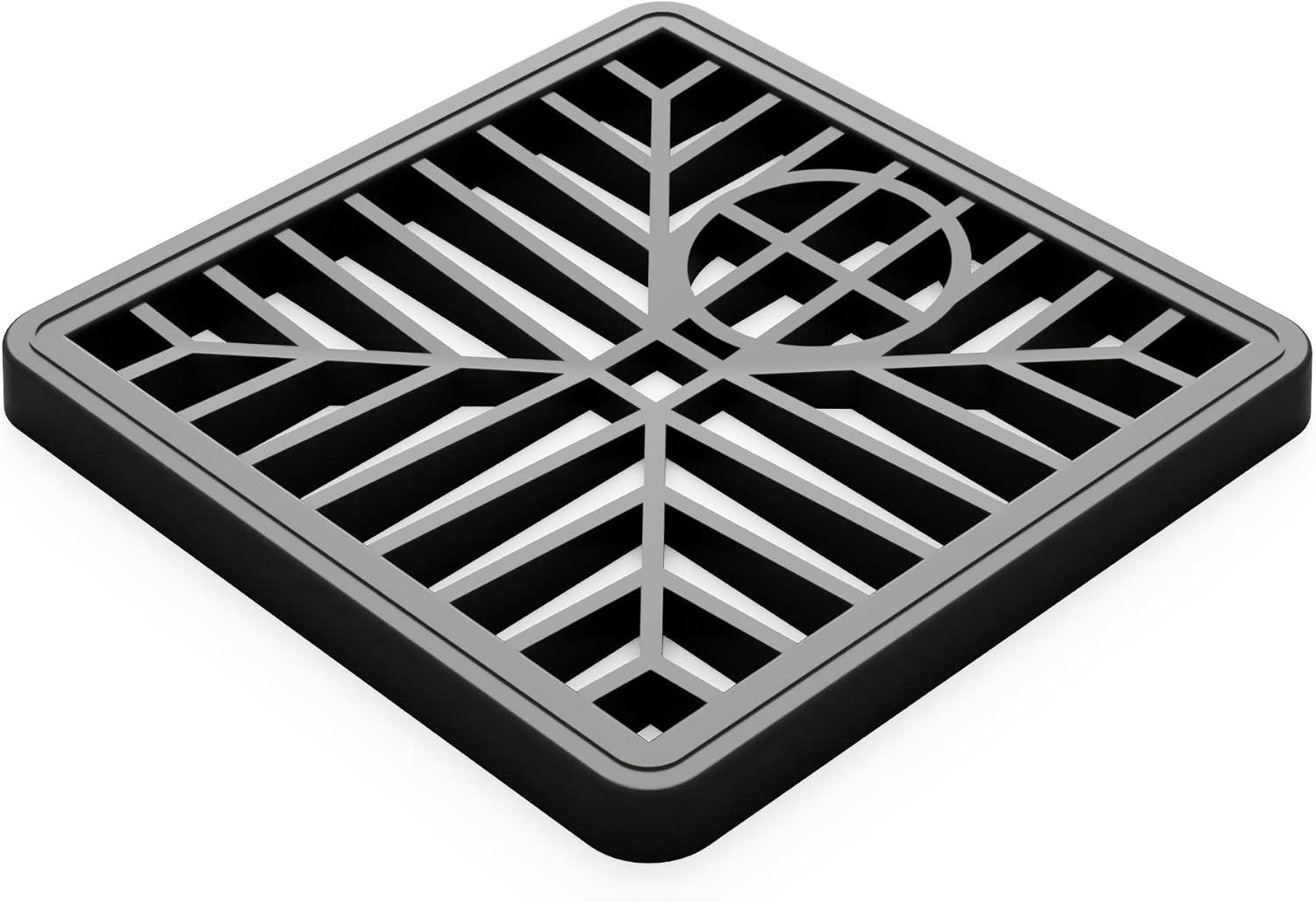 QUERGO Square Plastic Drain Cover 150mm