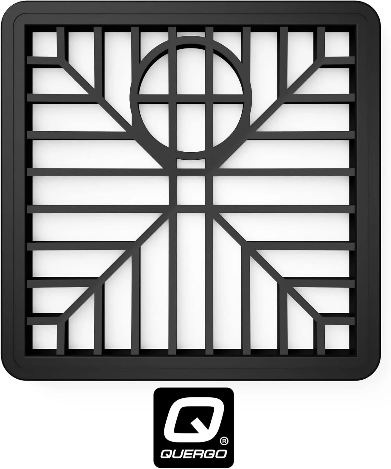 QUERGO Square Plastic Drain Cover 150mm
