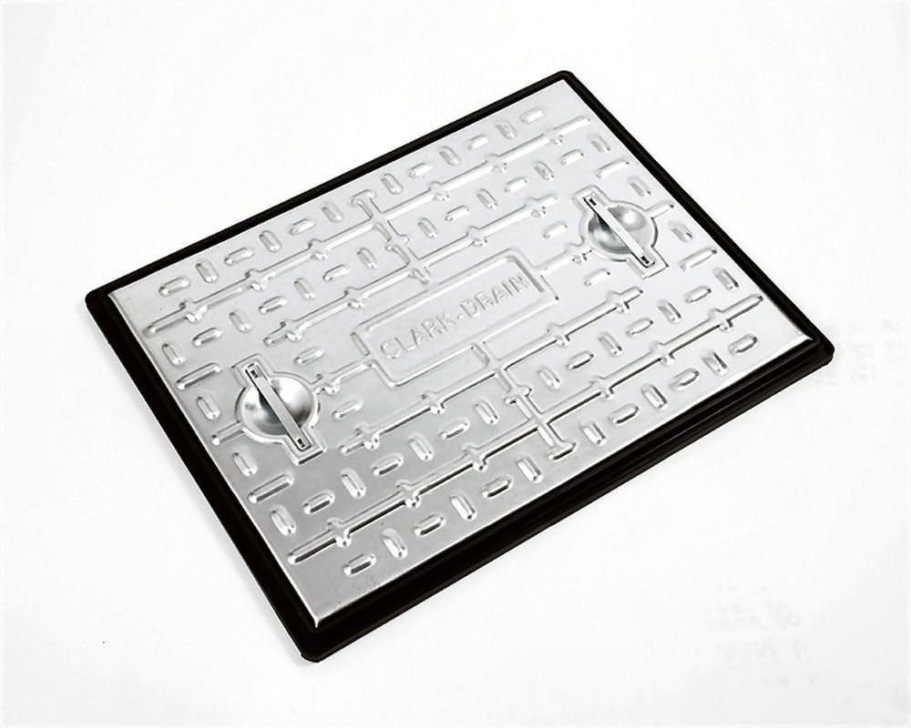 Galvanised Steel Manhole Cover and Frame 600 x 450mm